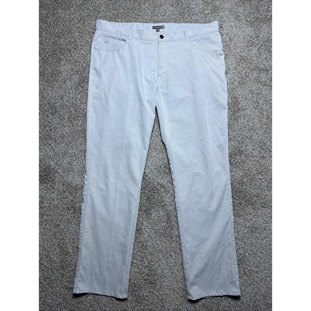 Peter Millar EB66 Performance Five-Pocket Pant Mens 40x32 Iron Grey Crown Sport